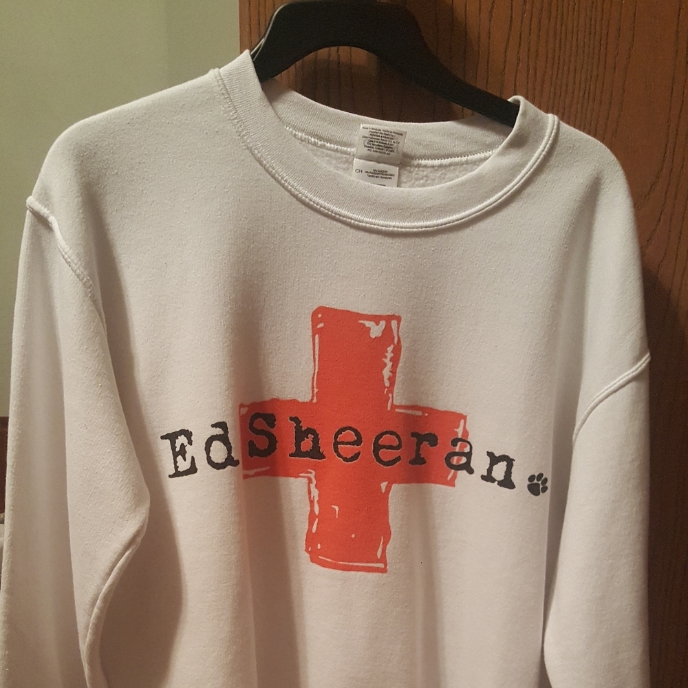 Vintage Ed Sheeran + Tour Sweatshirt